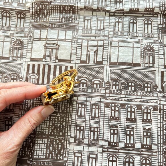 Henri Bendel Shopping Bag Charm/Key Ring/Key Chain/Key Fob - NWOT - Picture 6 of 6
